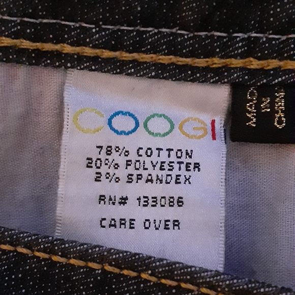 COOGI Jeans with Boho Ethnic Embroidered Pockets - Australian Brand size 14 - Picture 14 of 14